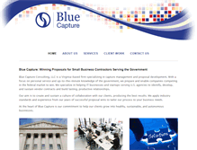 Tablet Screenshot of bluecapture.com